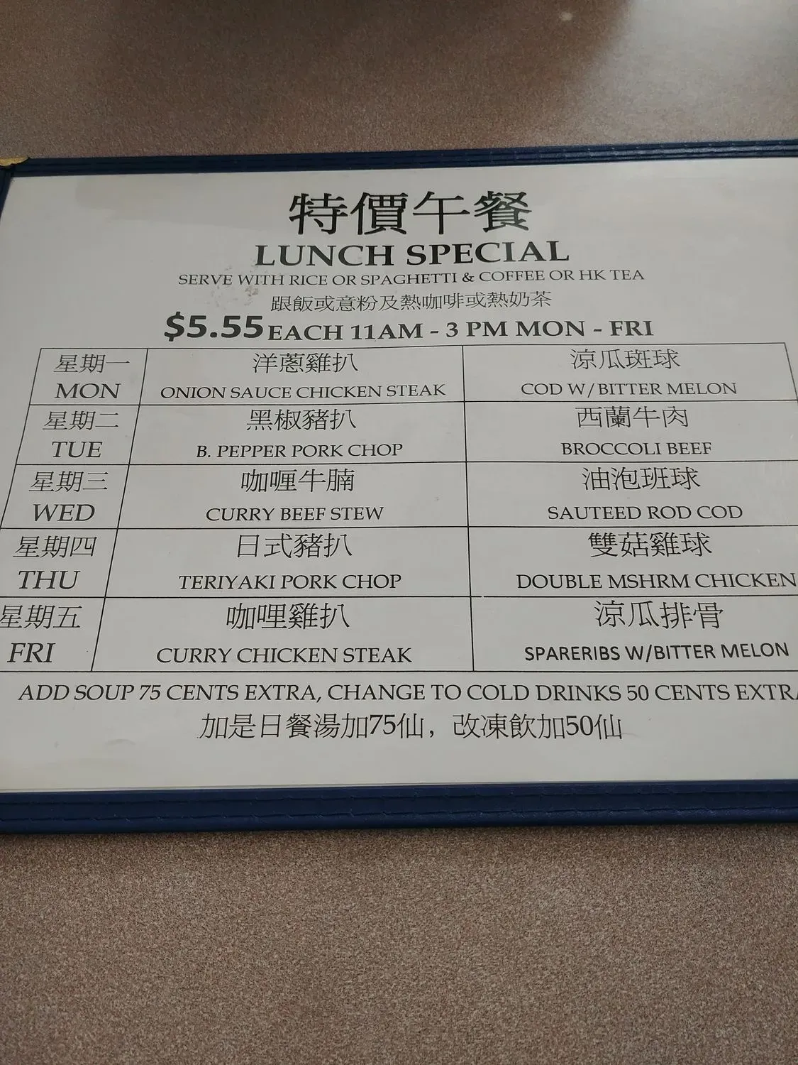 Menu 4