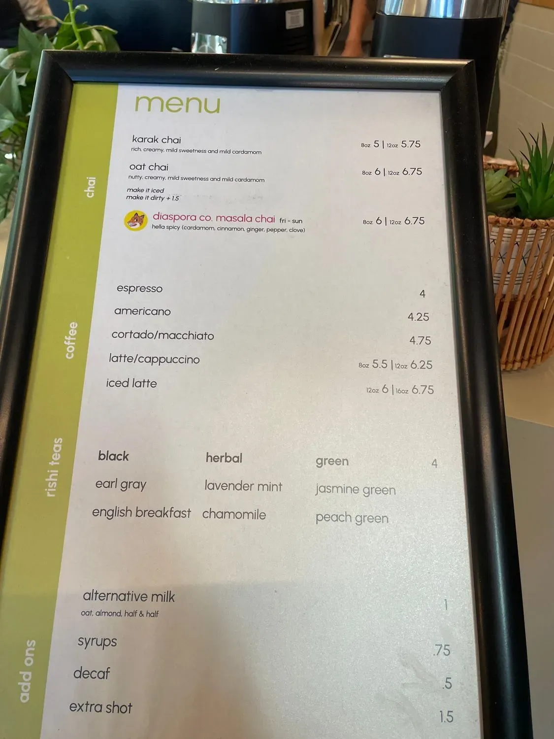 Menu 6