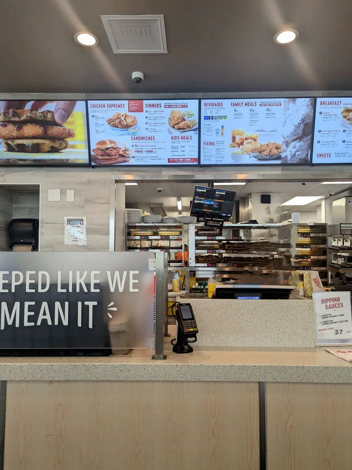 Bojangles Menu - Updated November 2025