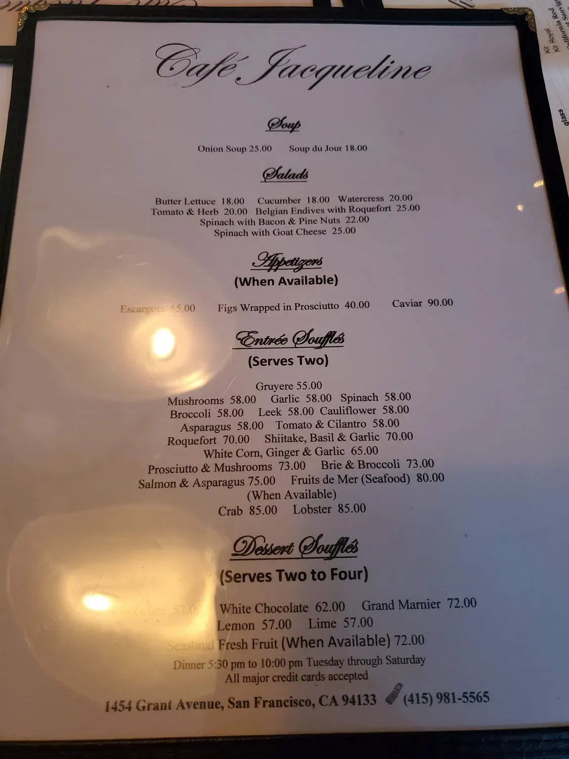 Menu 4