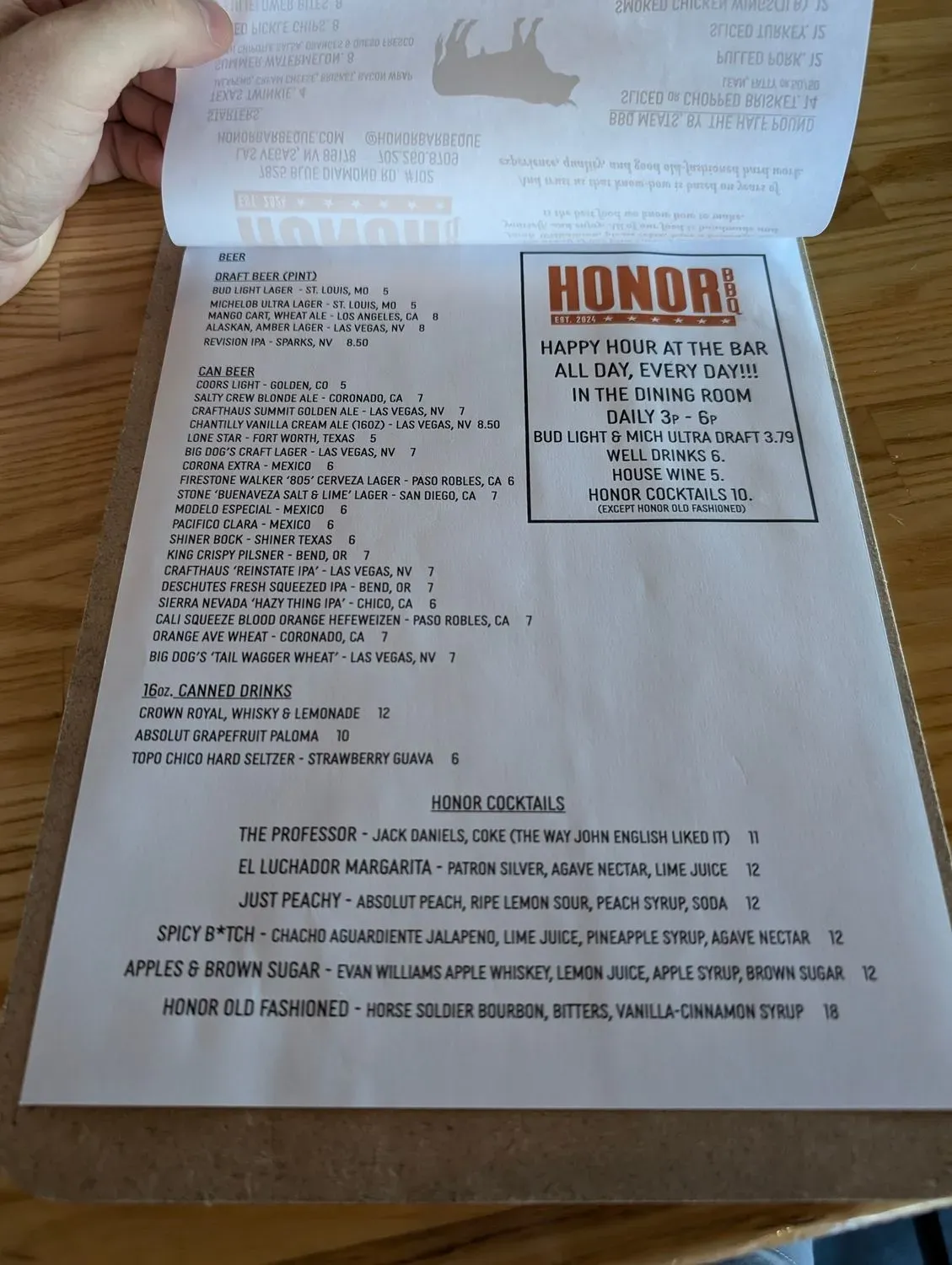 Menu 4