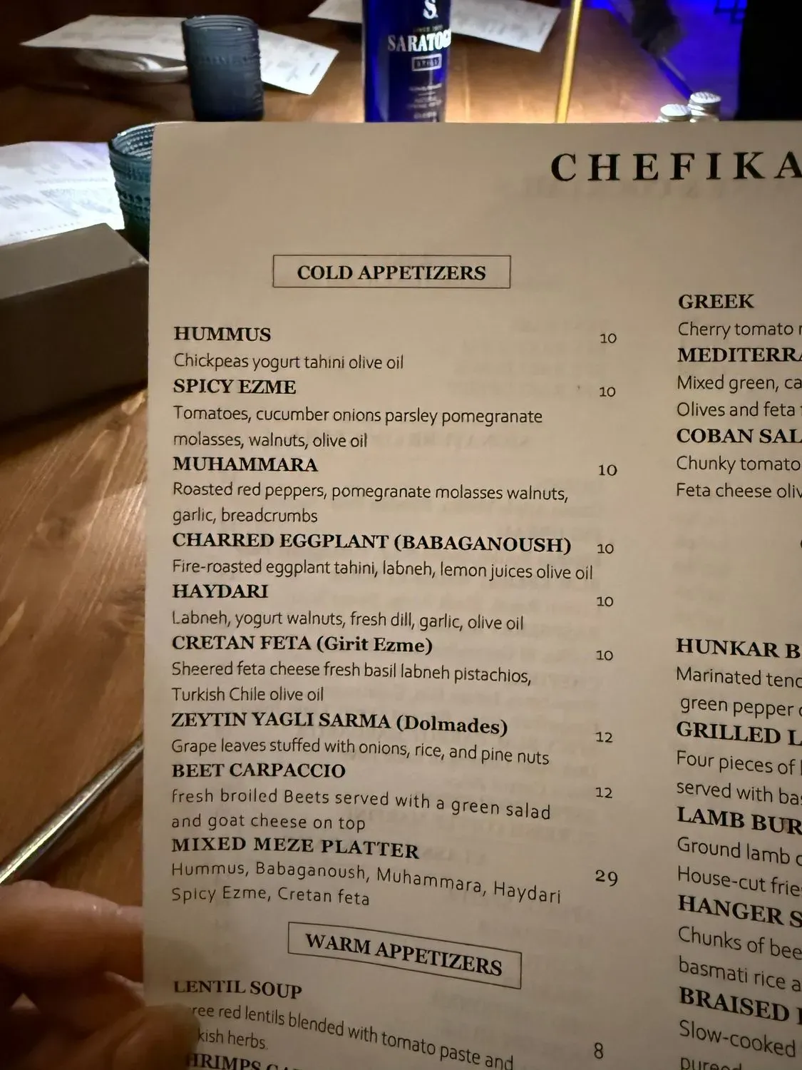 Menu 4