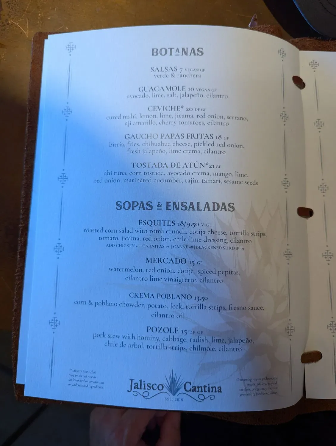 Menu 3