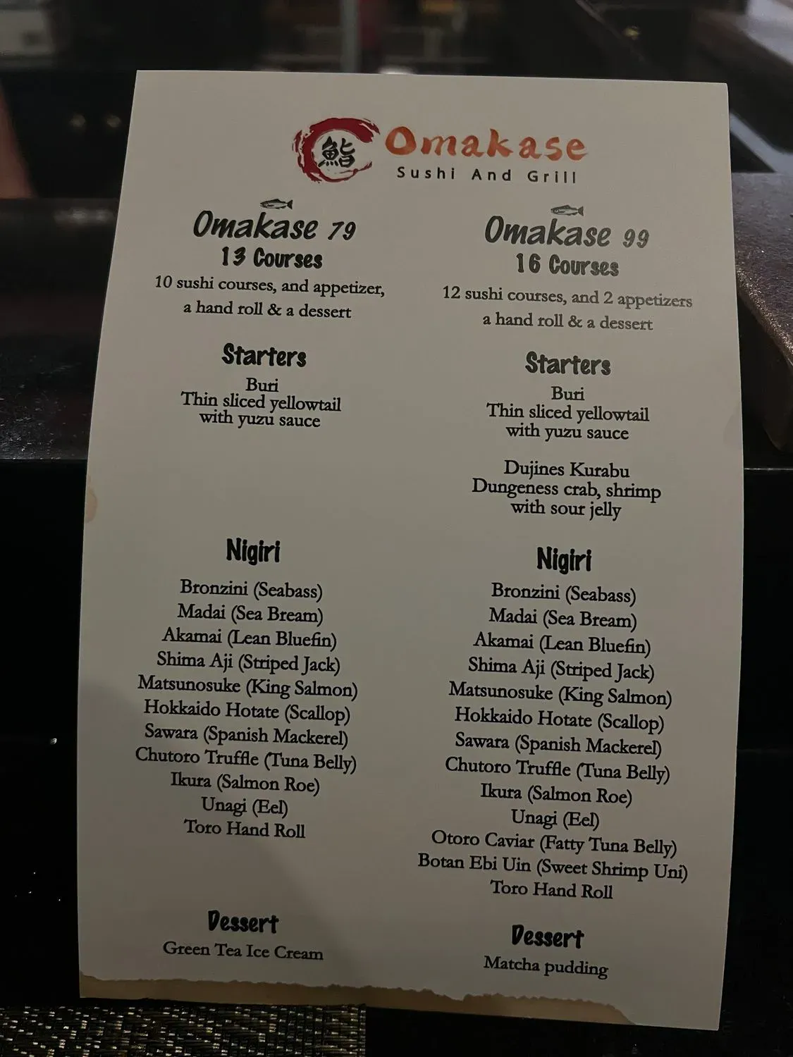 Menu 4