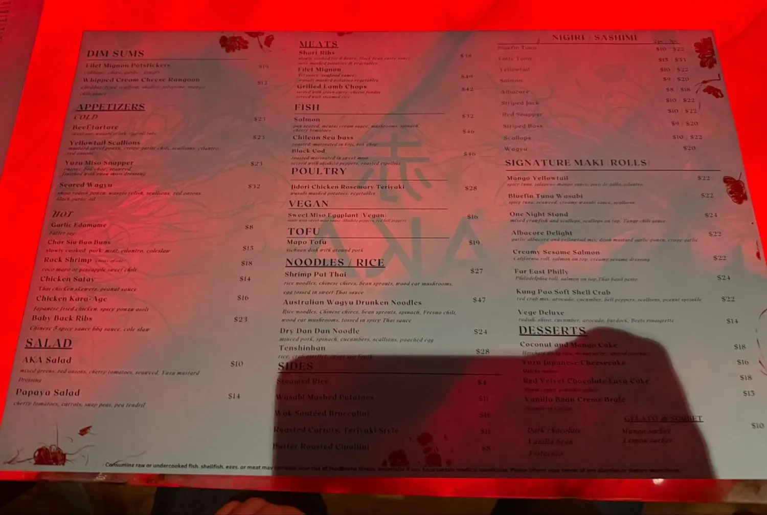 Menu 4