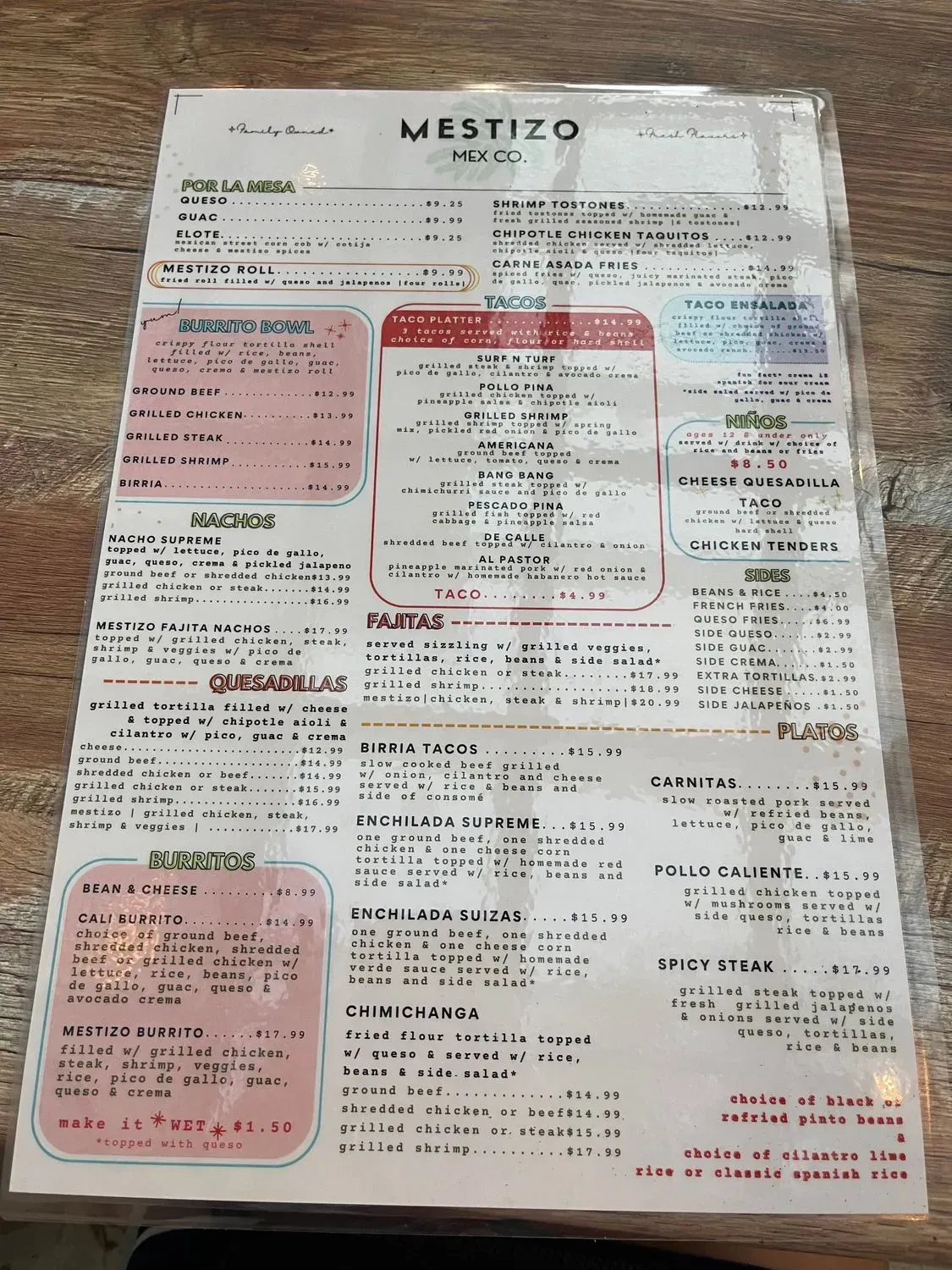 Menu 3