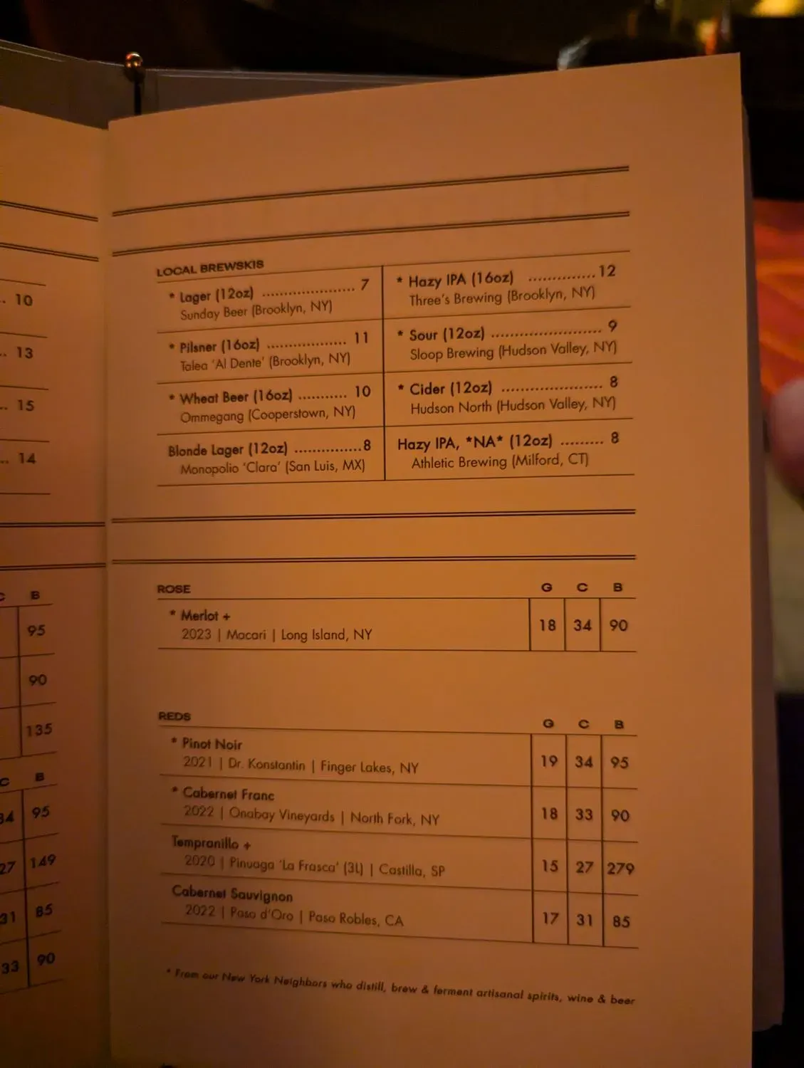 Menu 3