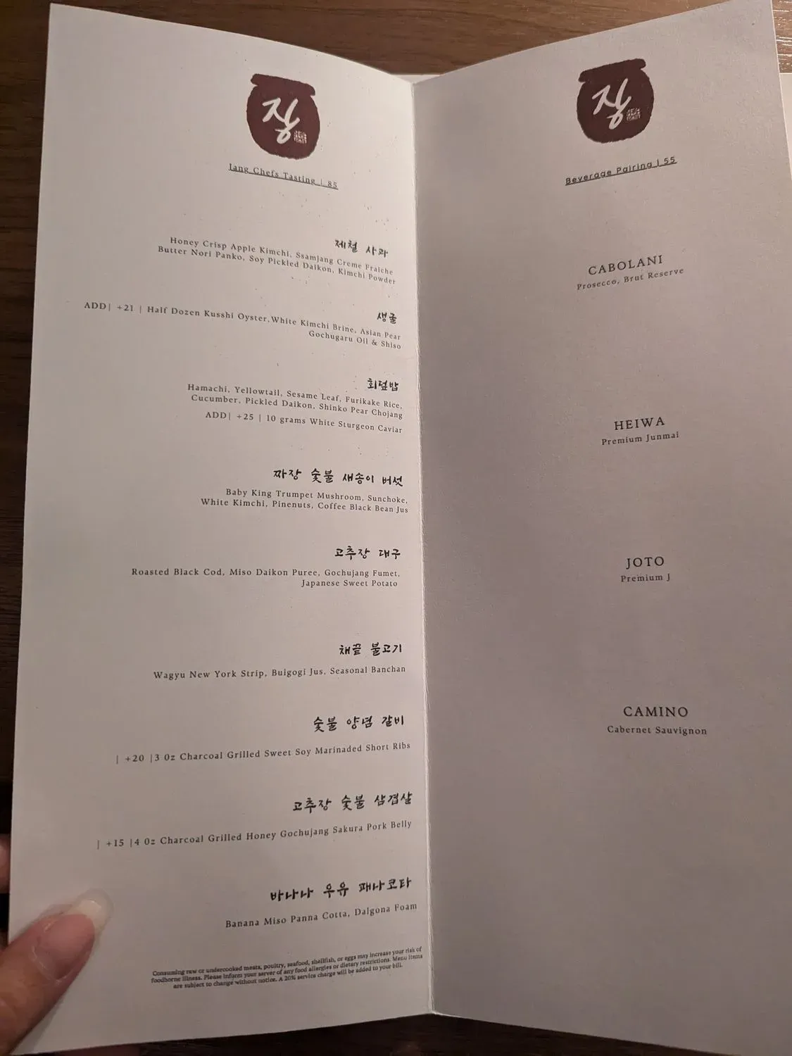 Menu 4