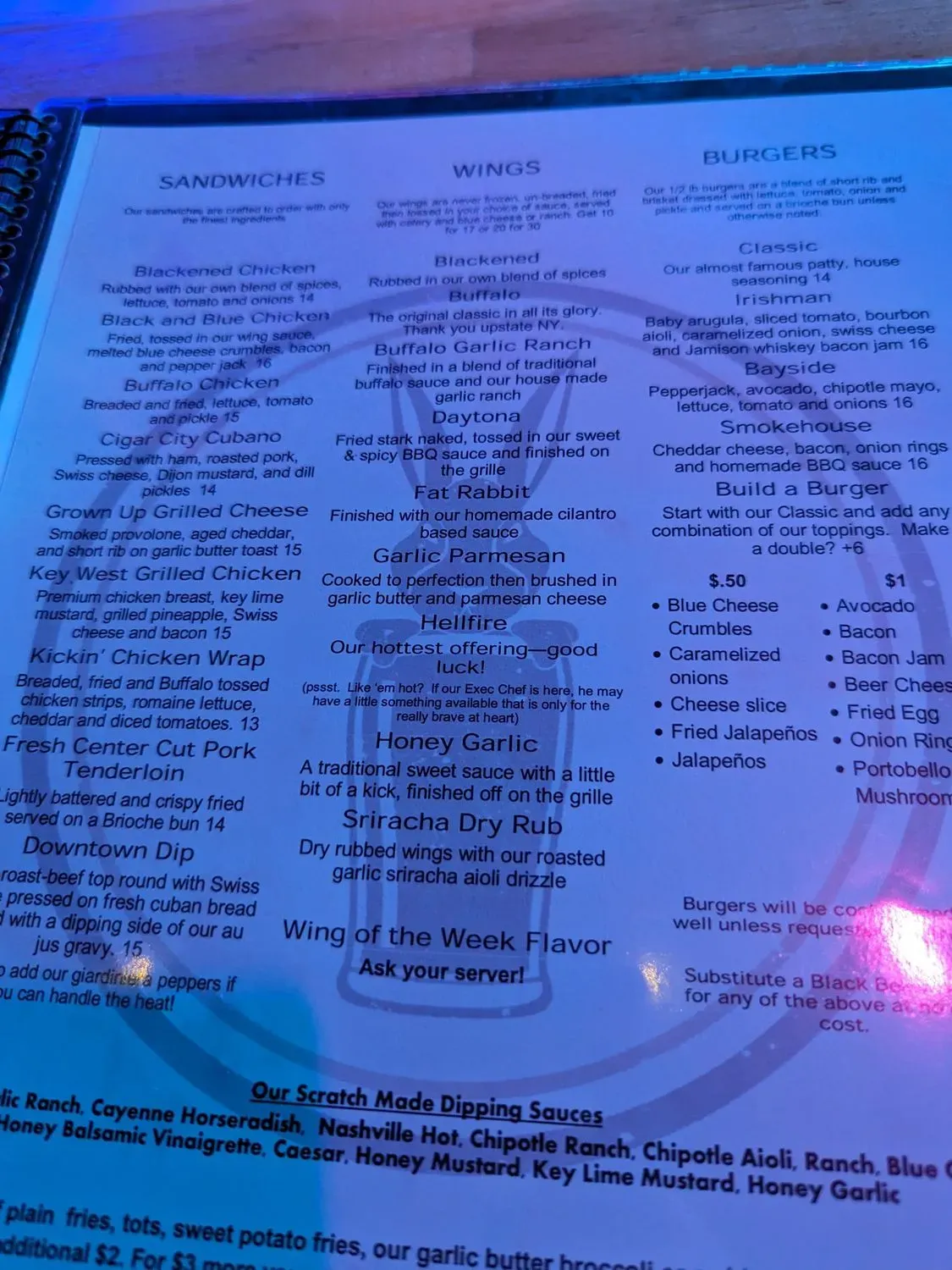 Menu 4