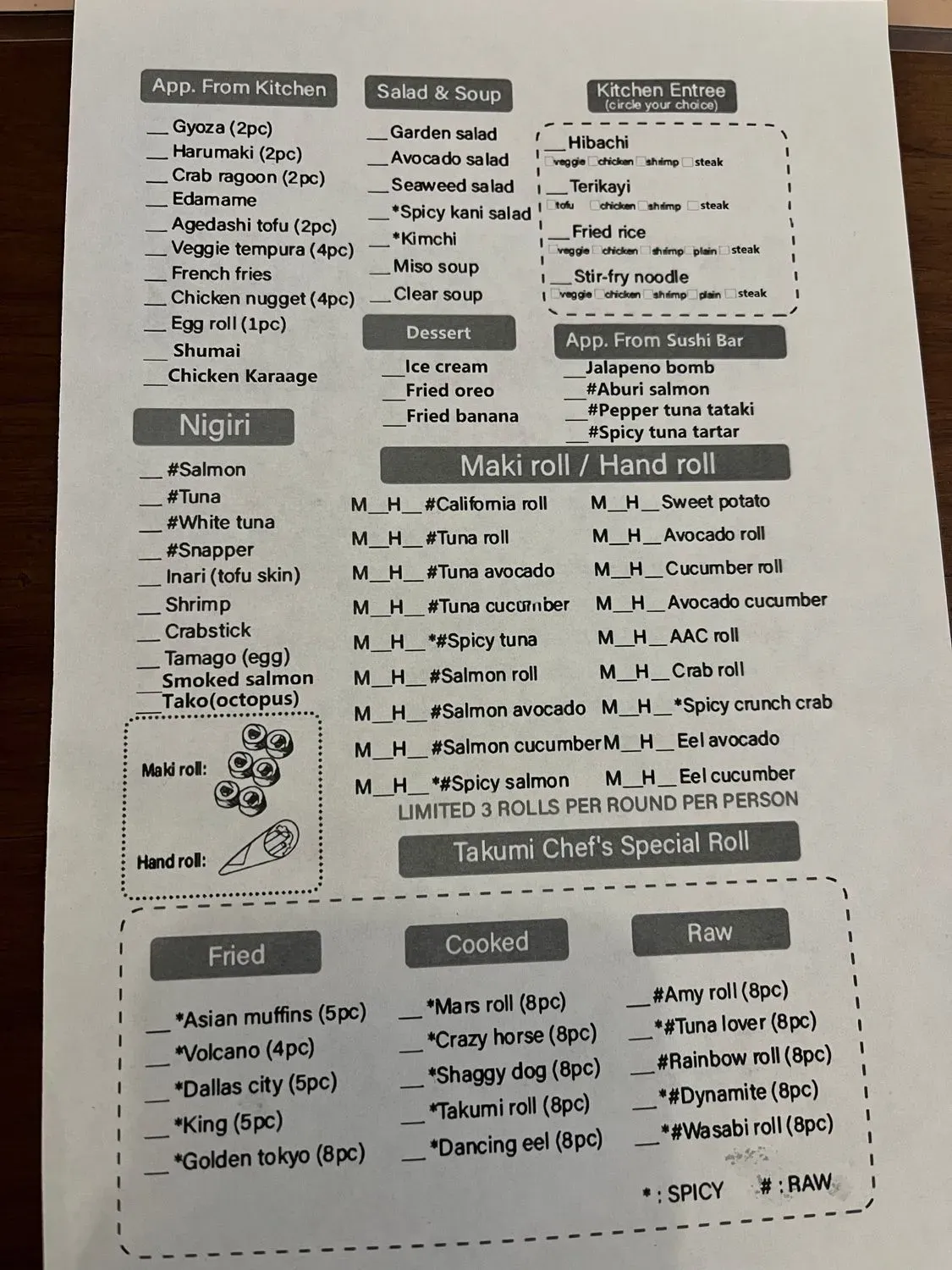 Menu 3