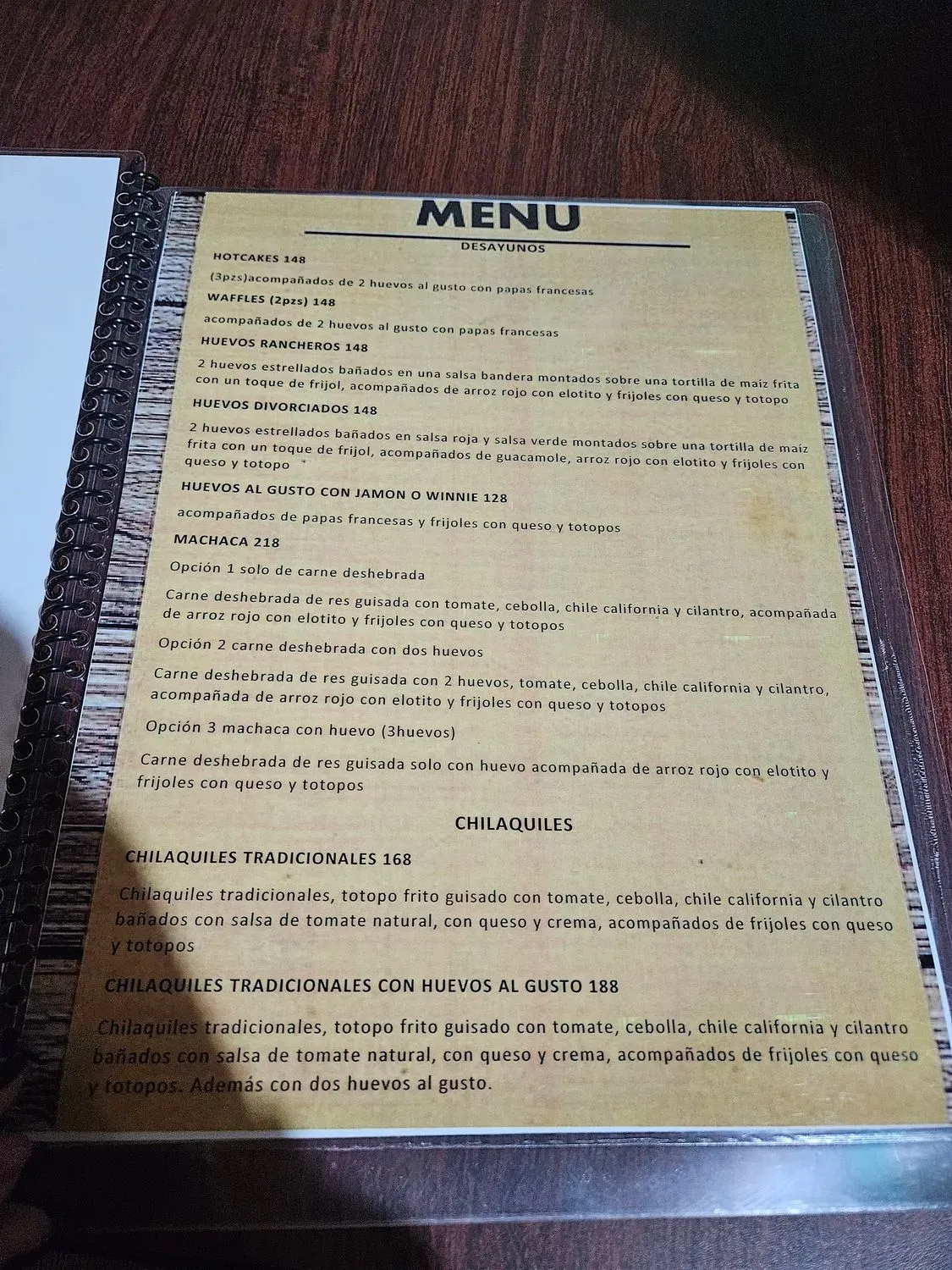 Menu 6