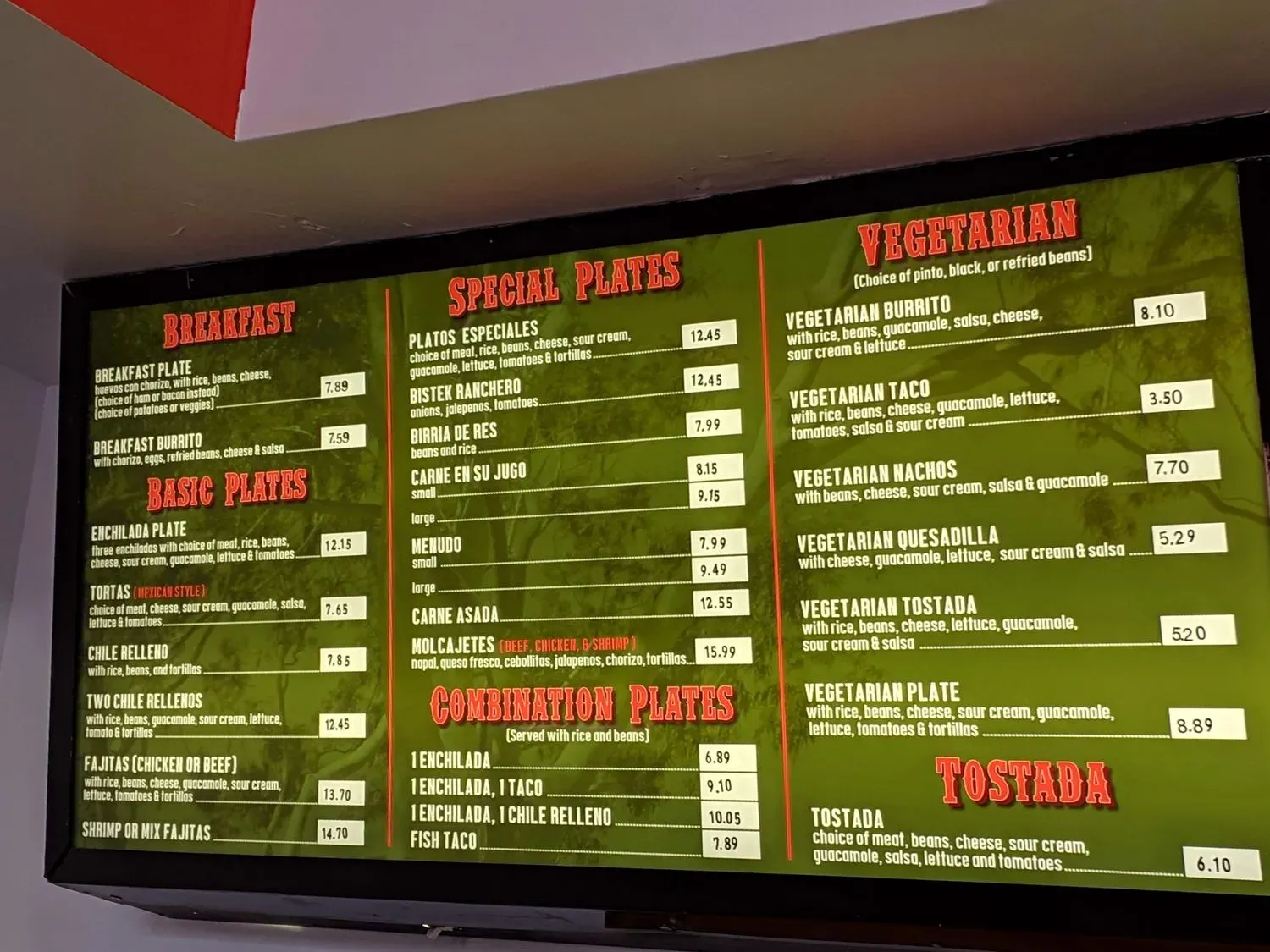 Menu 6