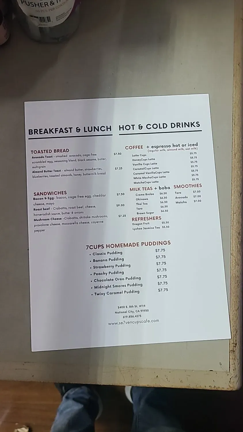 Menu 3