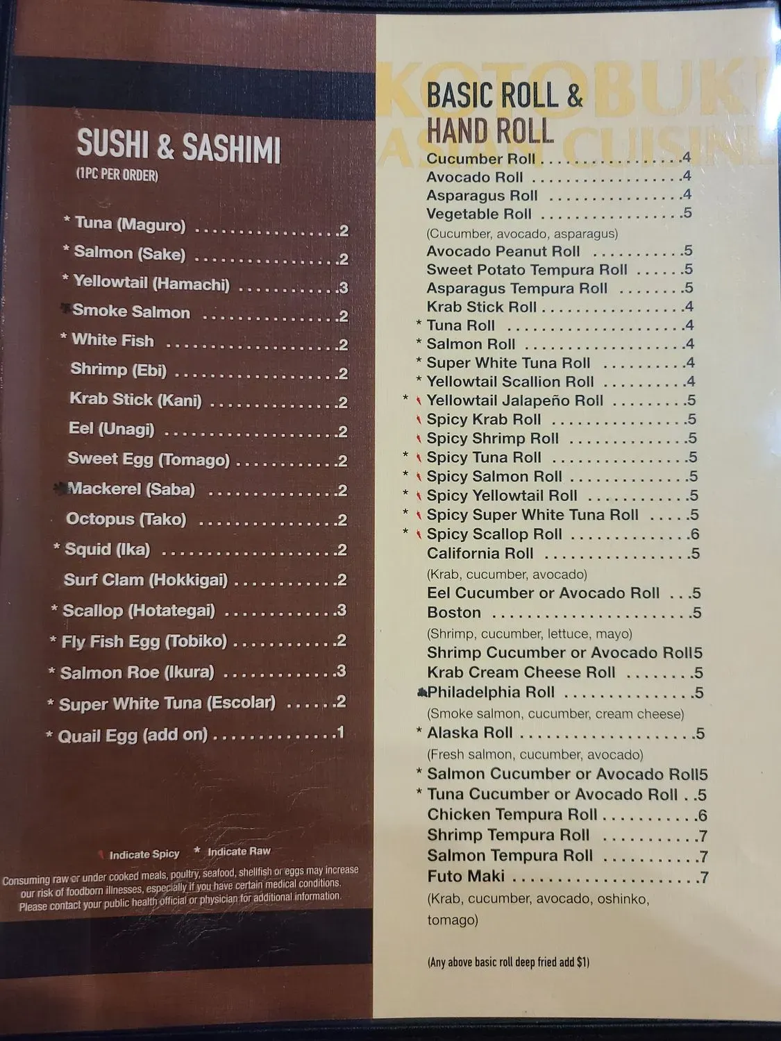 Menu 3