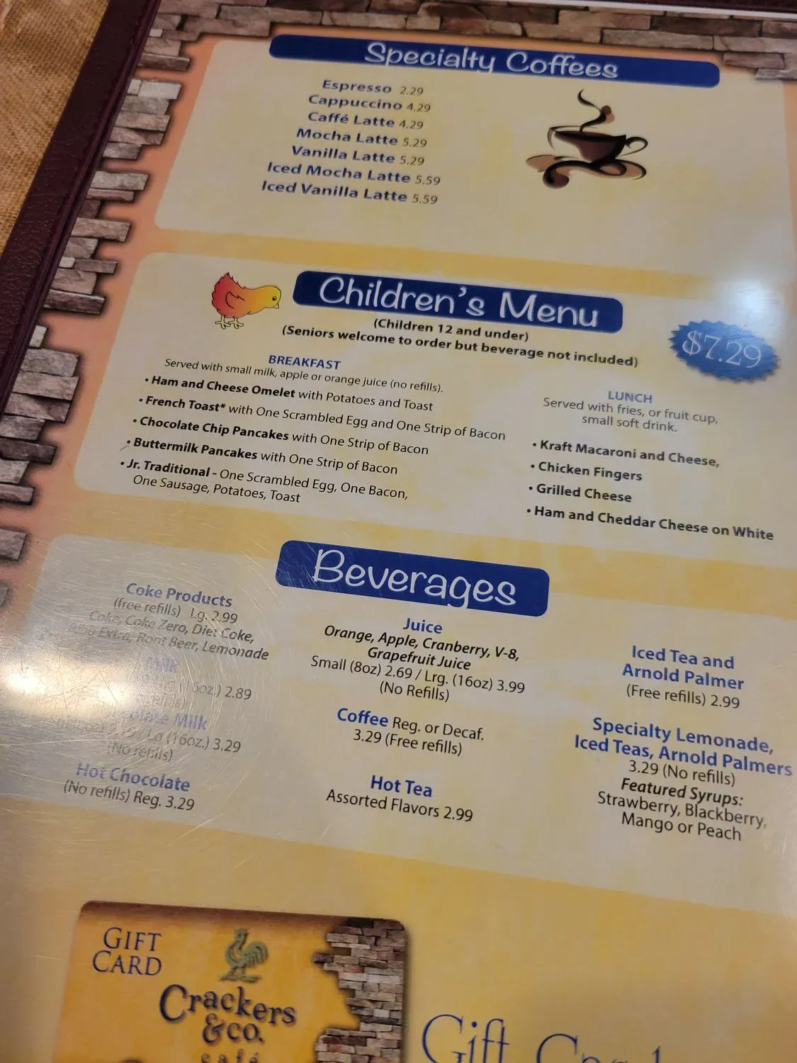 Menu 4