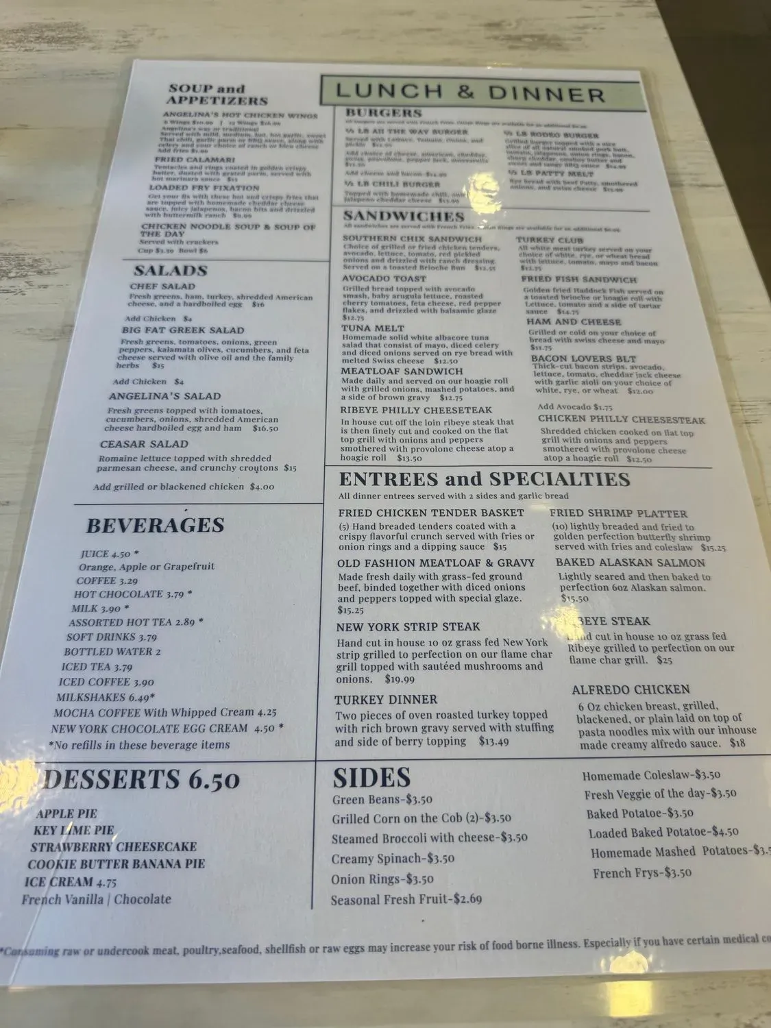 Menu 6