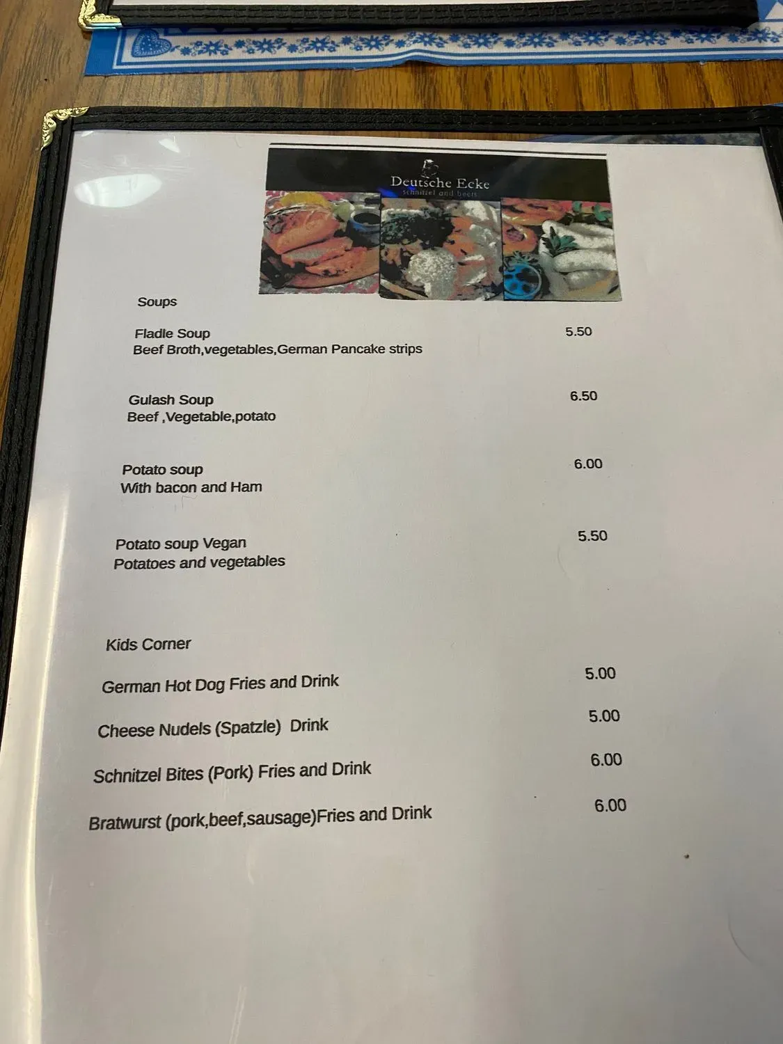 Menu 6