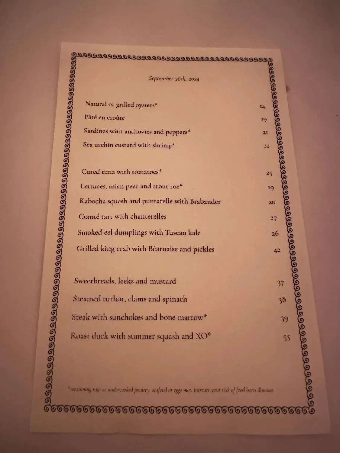 Menu 3