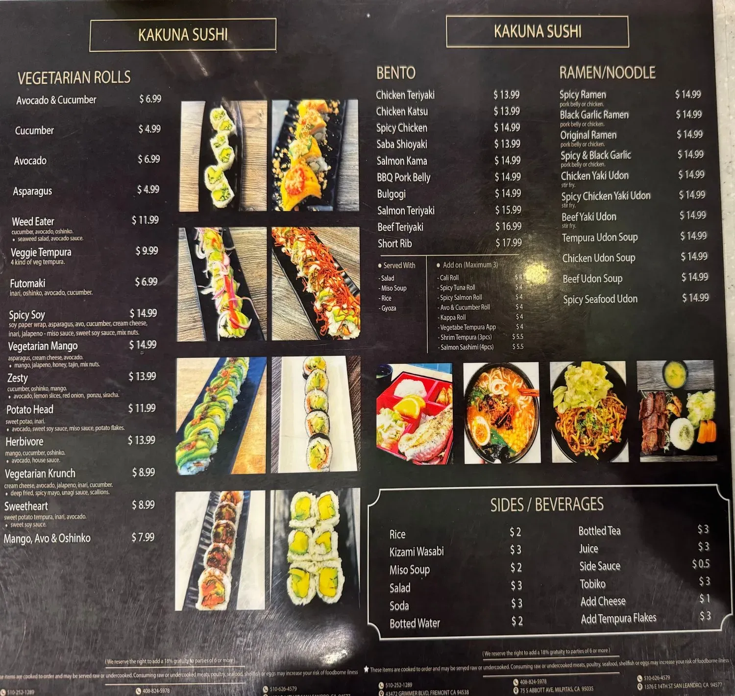 Menu 3