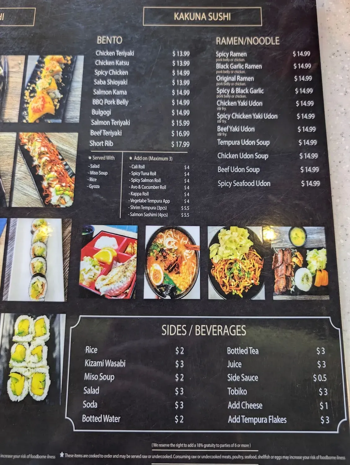 Menu 4