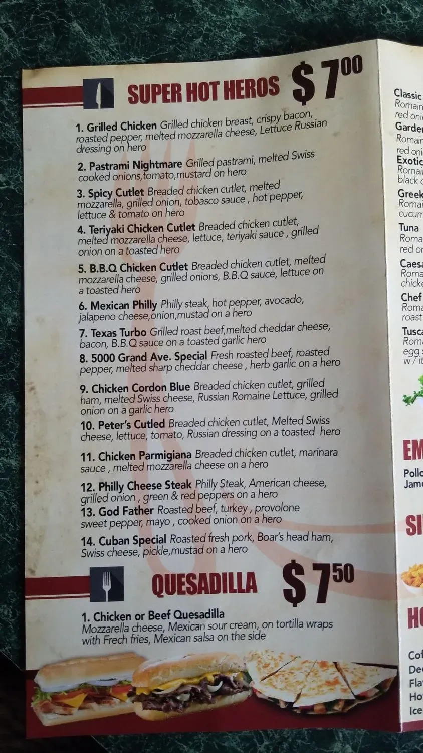 Menu 6