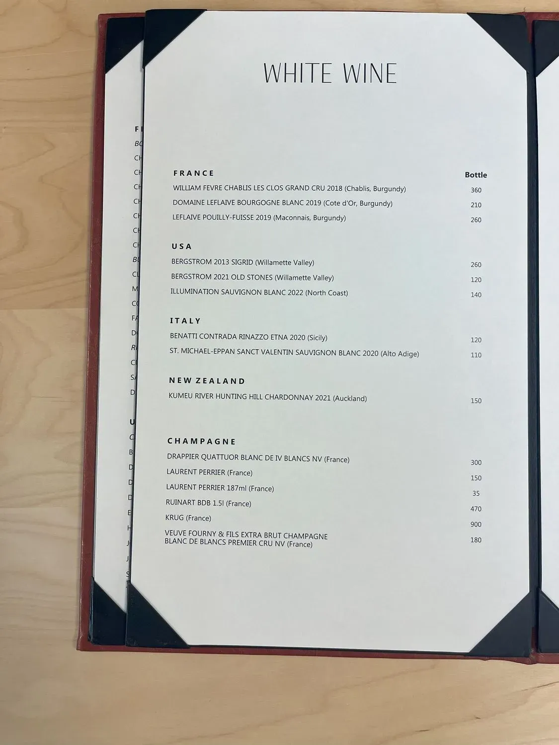 Menu 4