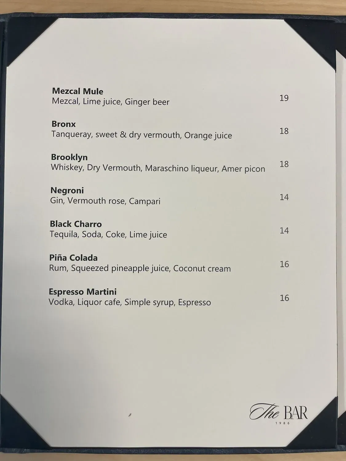 Menu 6