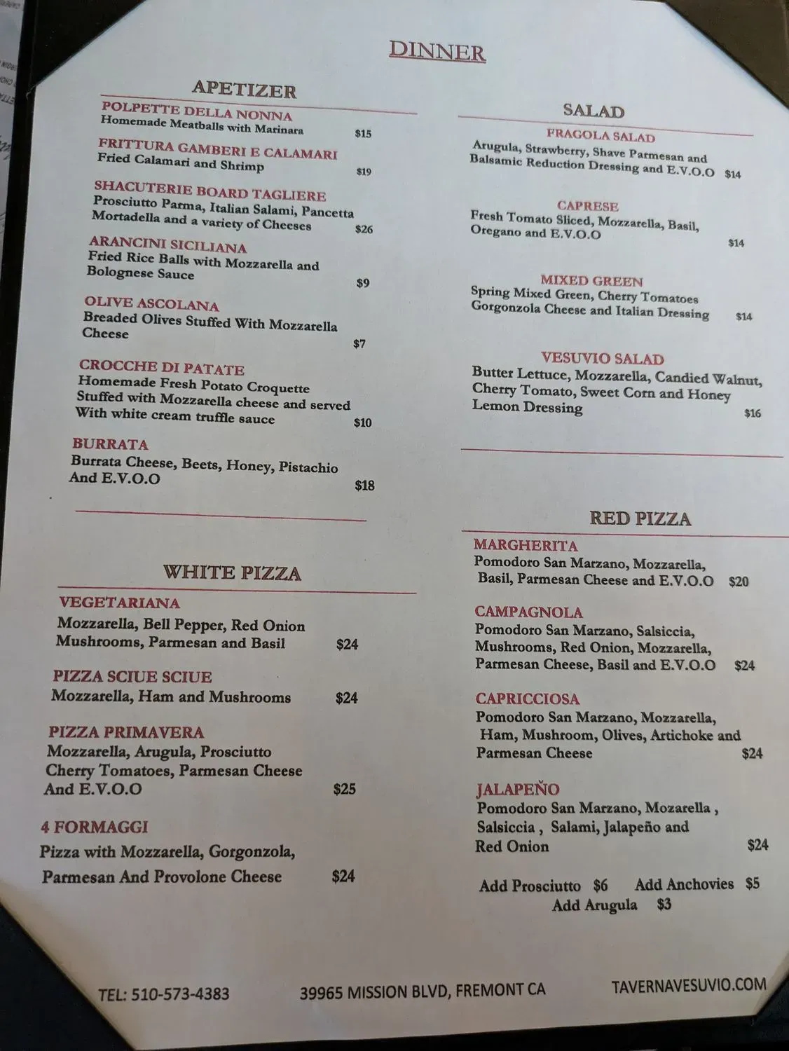 Menu 6