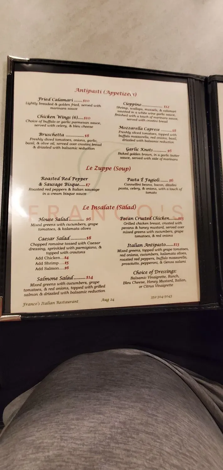 Menu 6