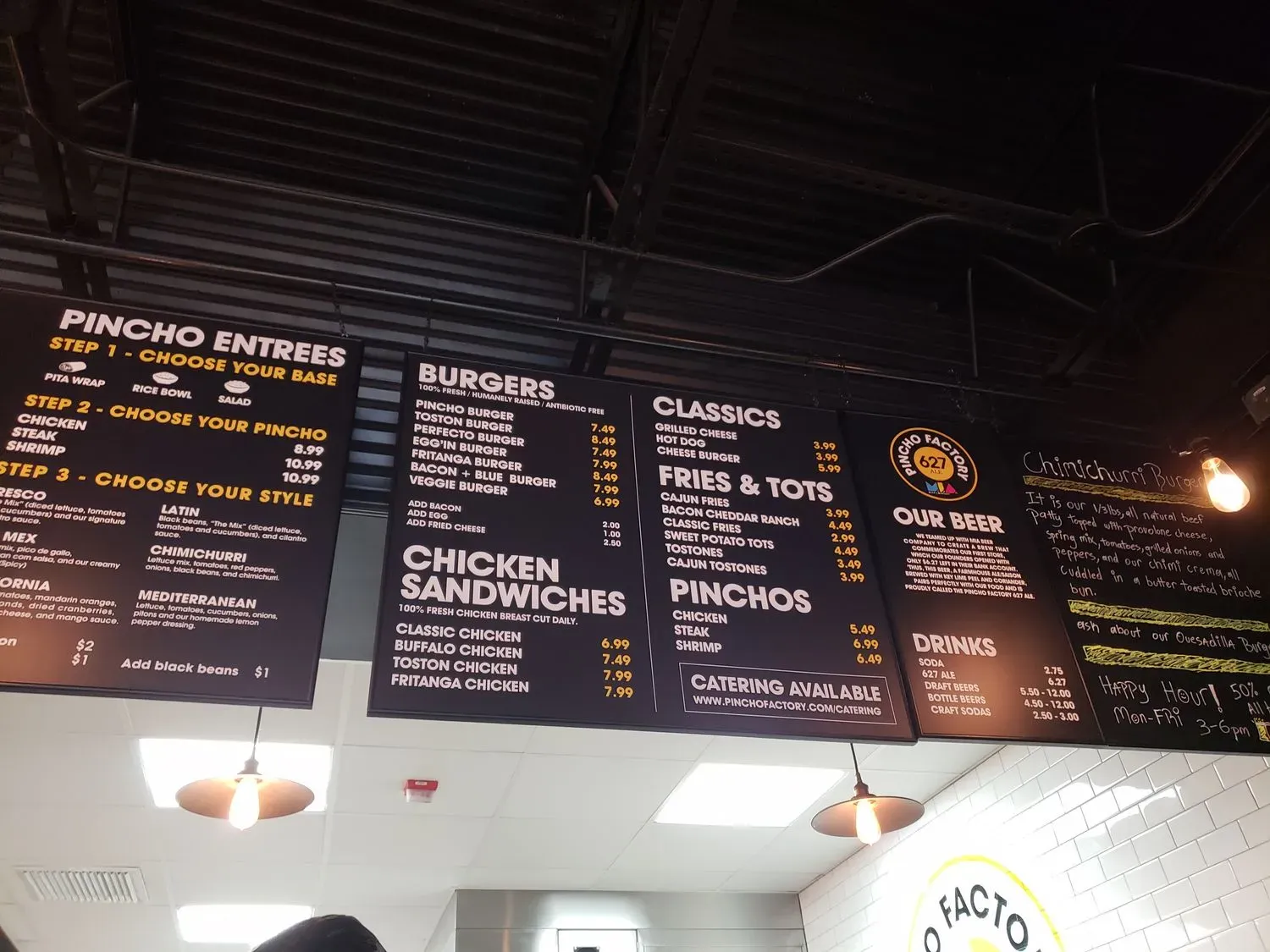 PINCHO (Pincho Factory) Menu