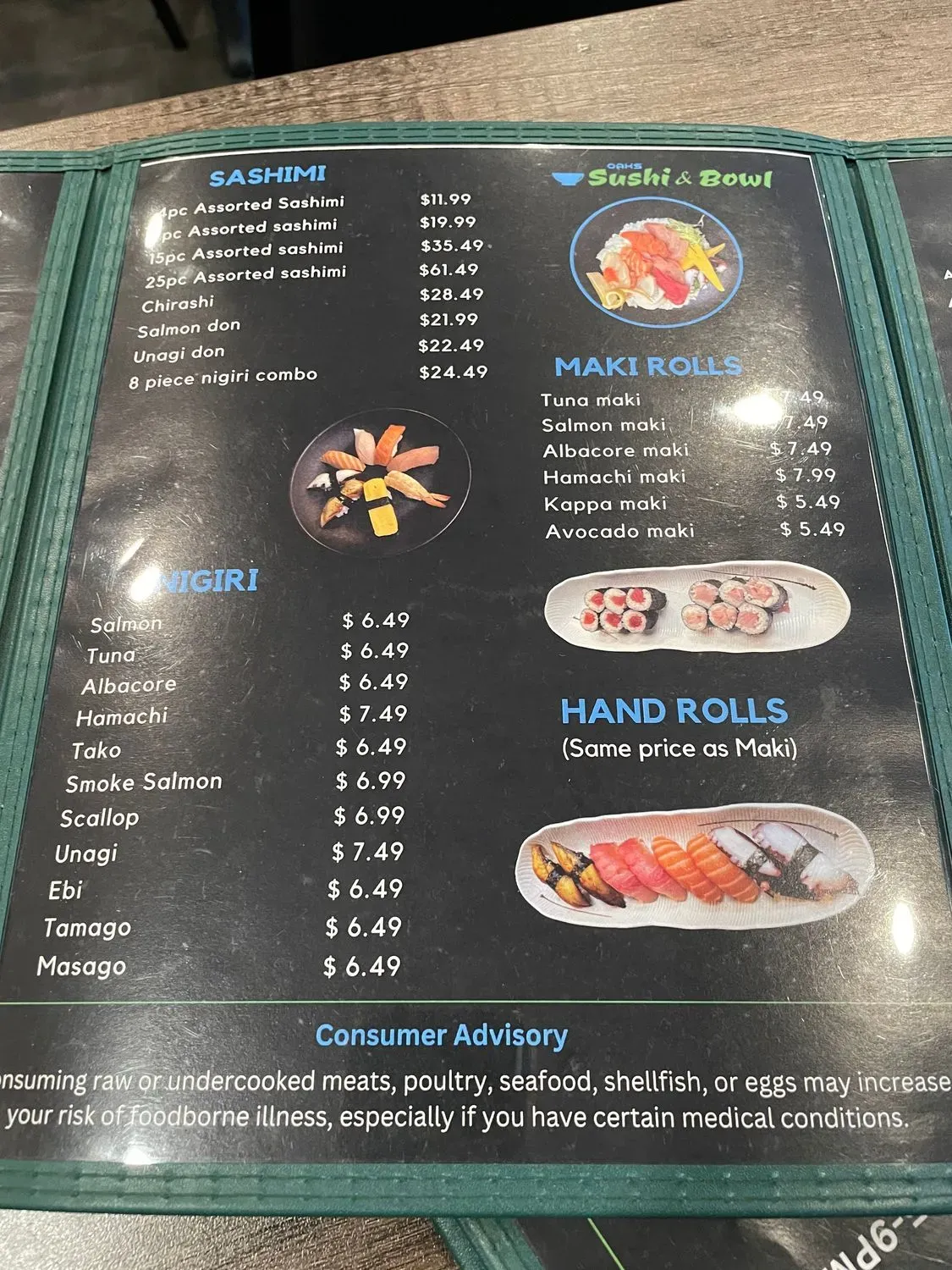 Menu 6