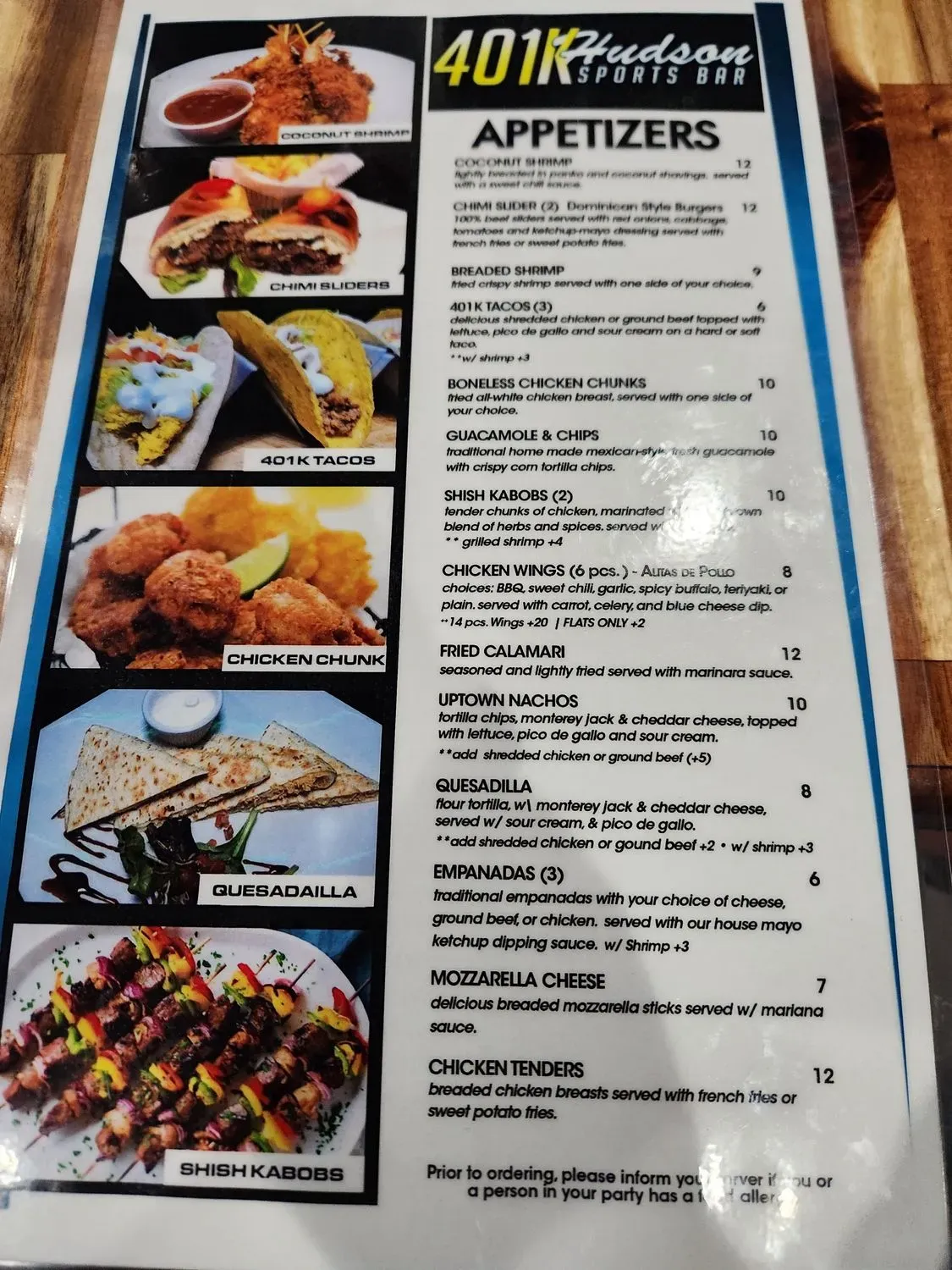 Menu 4