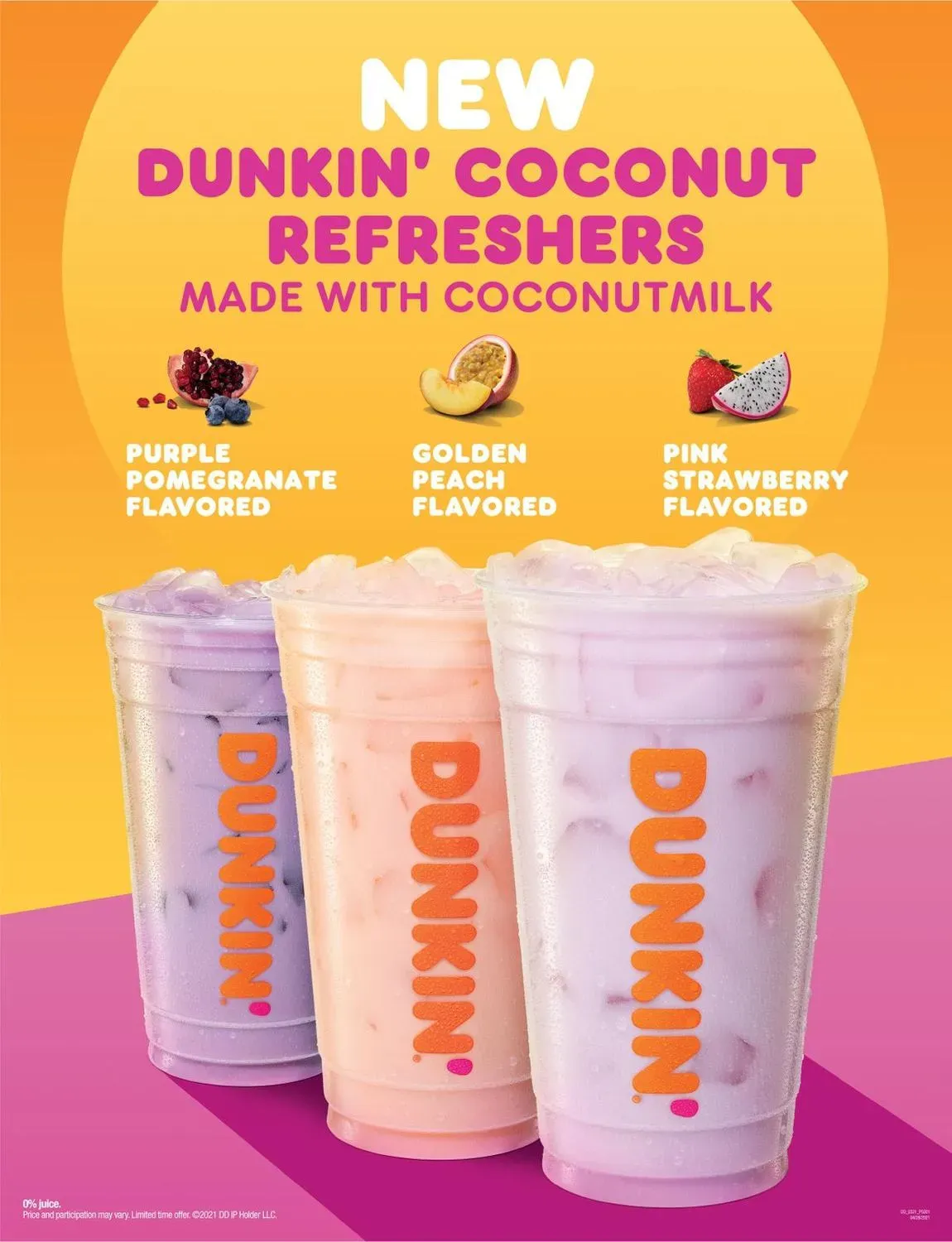 Dunkin In Store Menu Dunkin' Menu - Updated November 2025