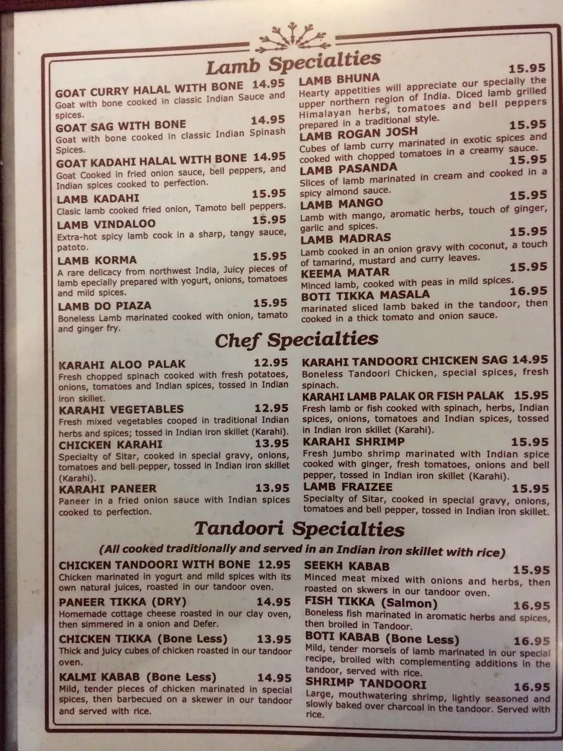 Menu 4