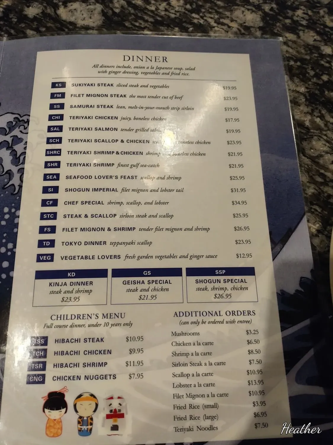 Menu 3