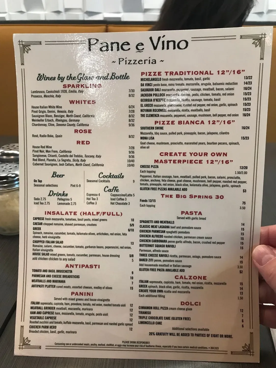 Menu 6