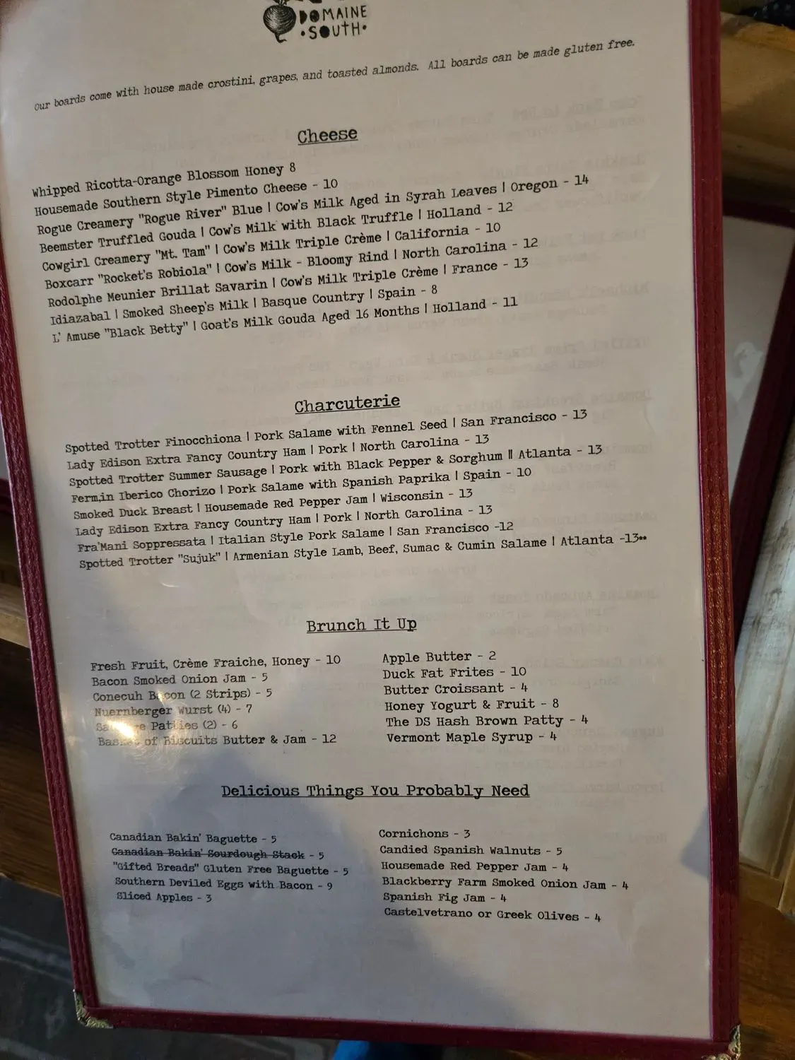 Menu 4