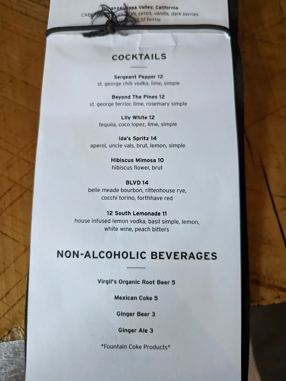 Menu 4