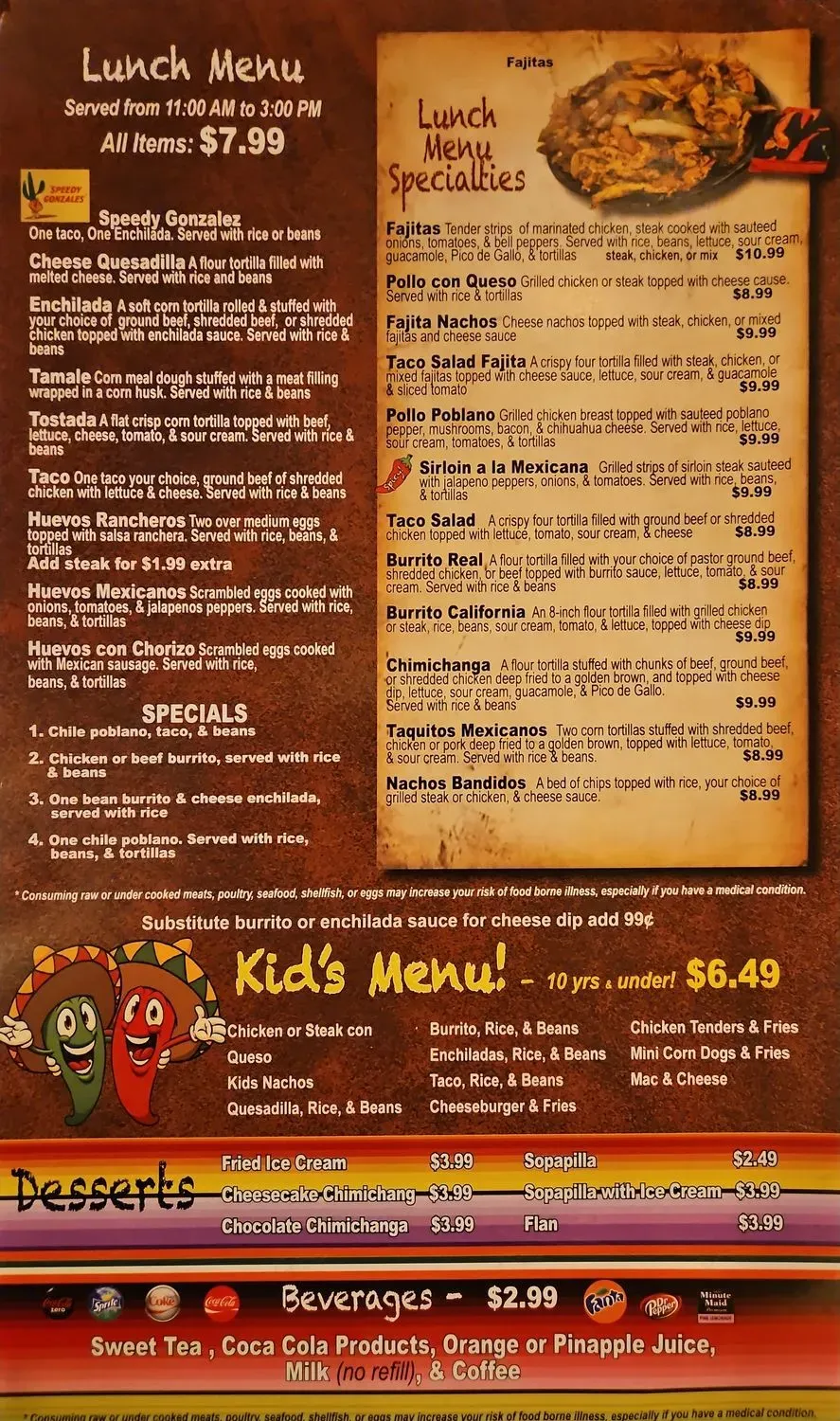 Menu 6