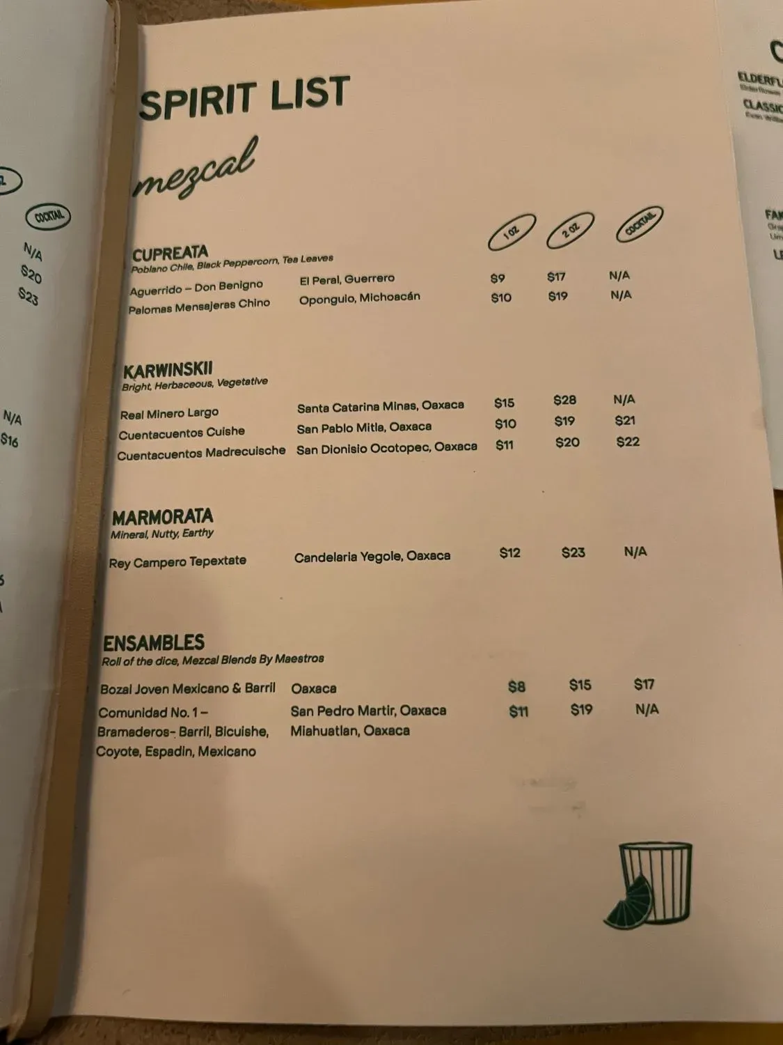 Menu 6