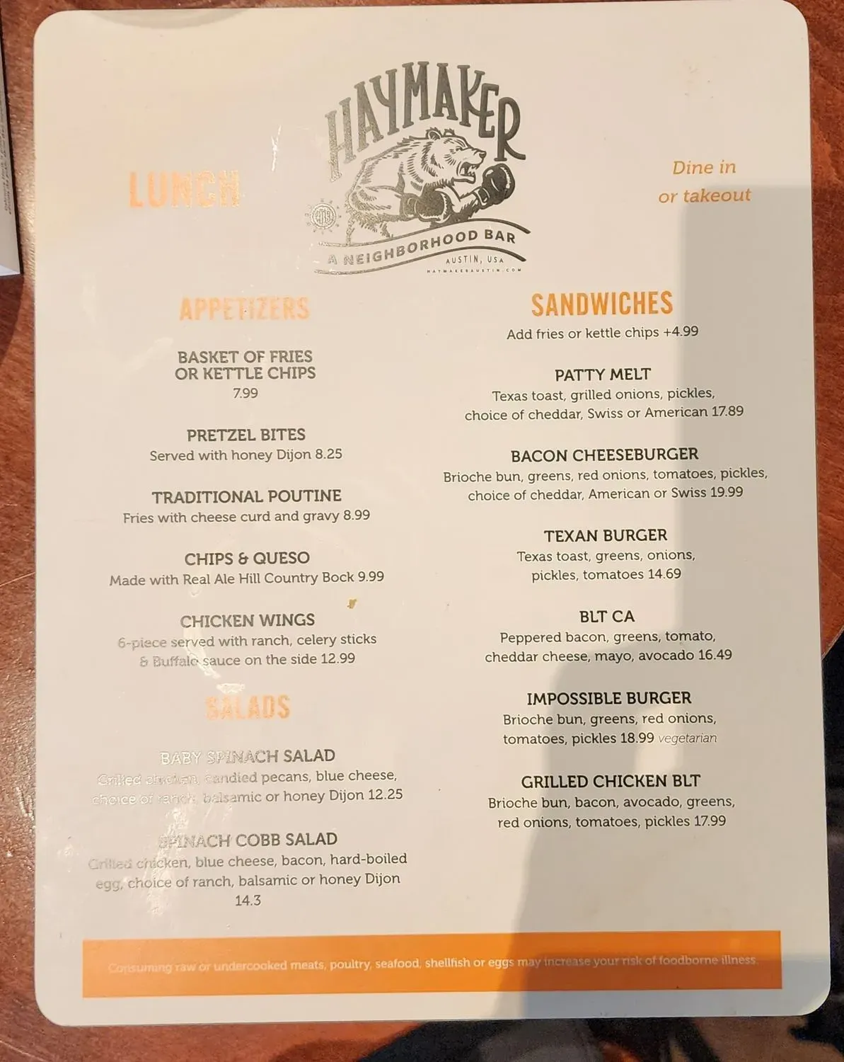 Menu 4