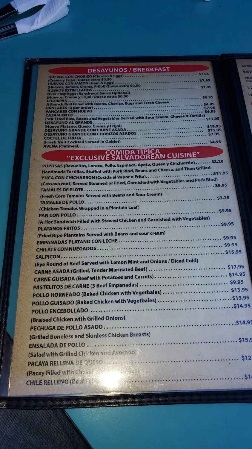 Menu 4