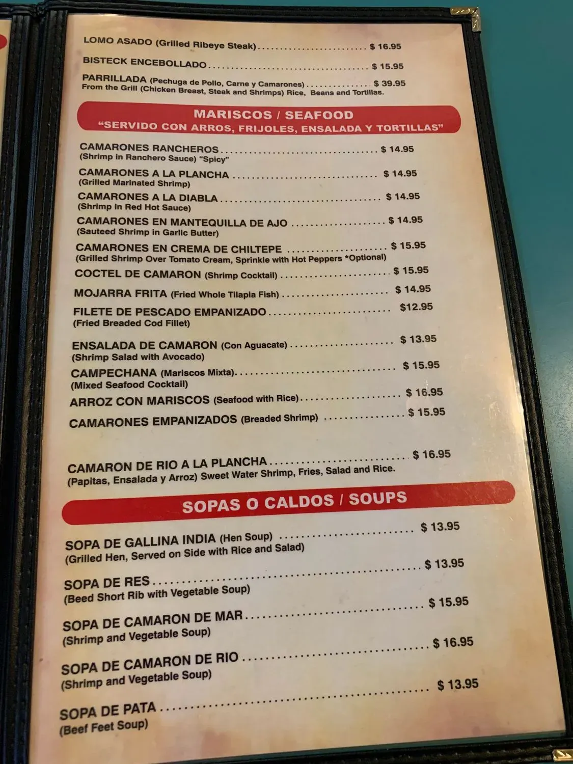 Menu 6