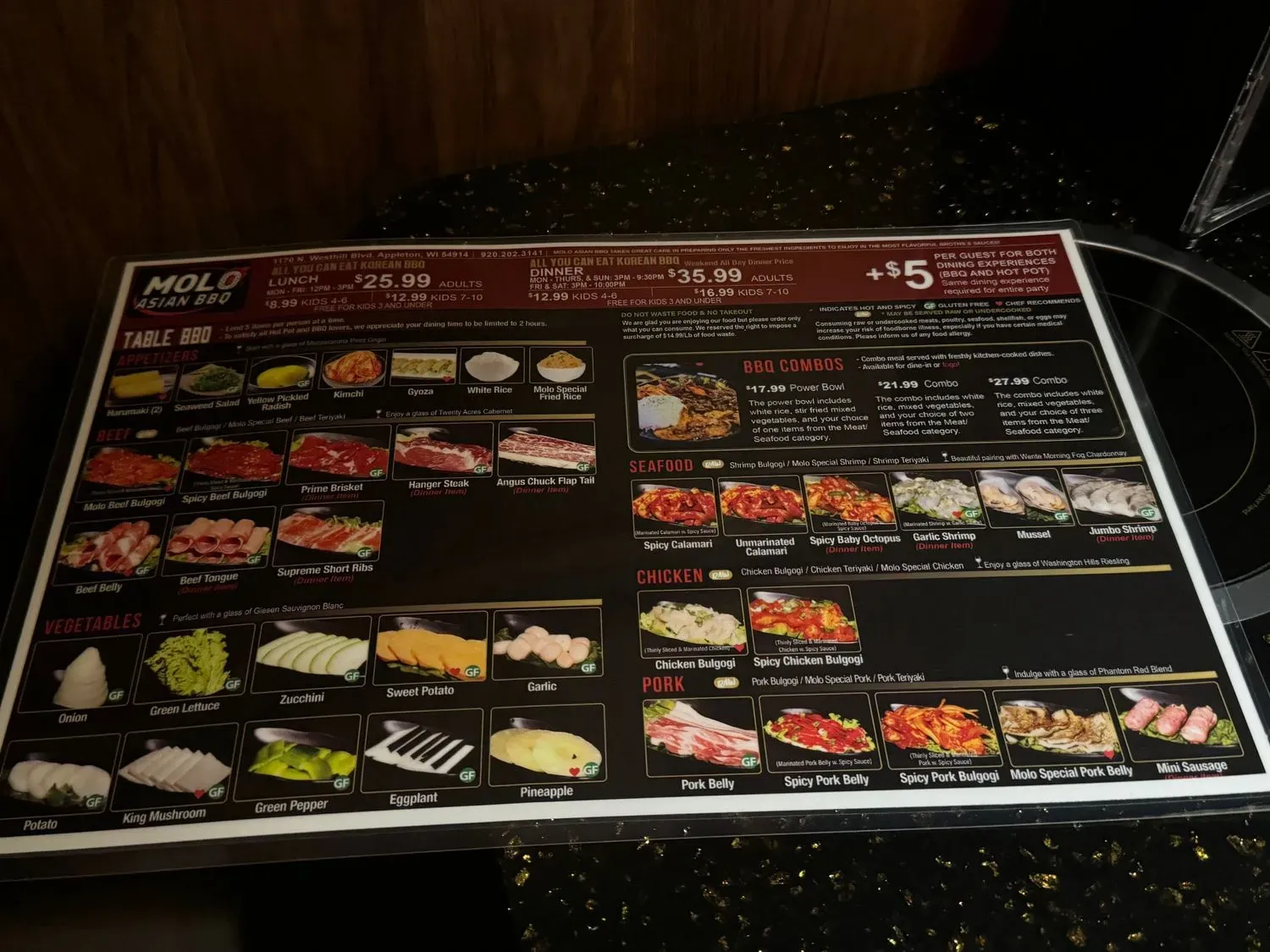 Molo Asian BBQ and Hotpot Menu - Updated November 2025
