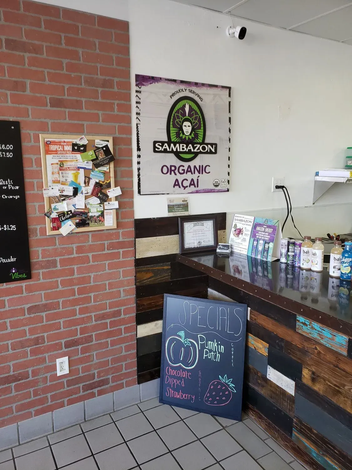 THE ACAI ADDICTION Menu