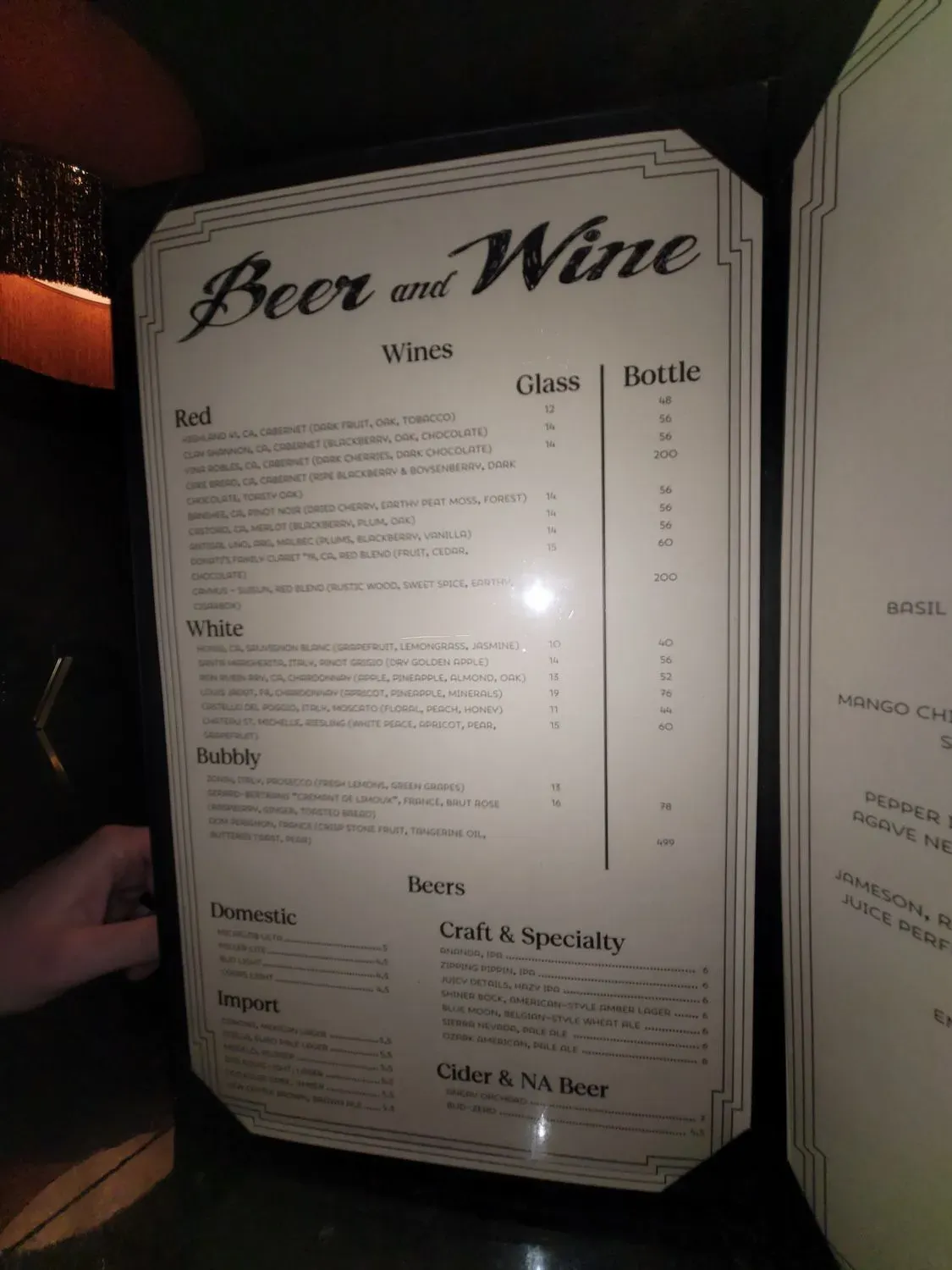 Menu 6