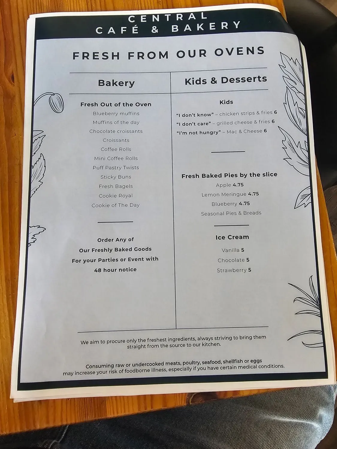 Menu 4