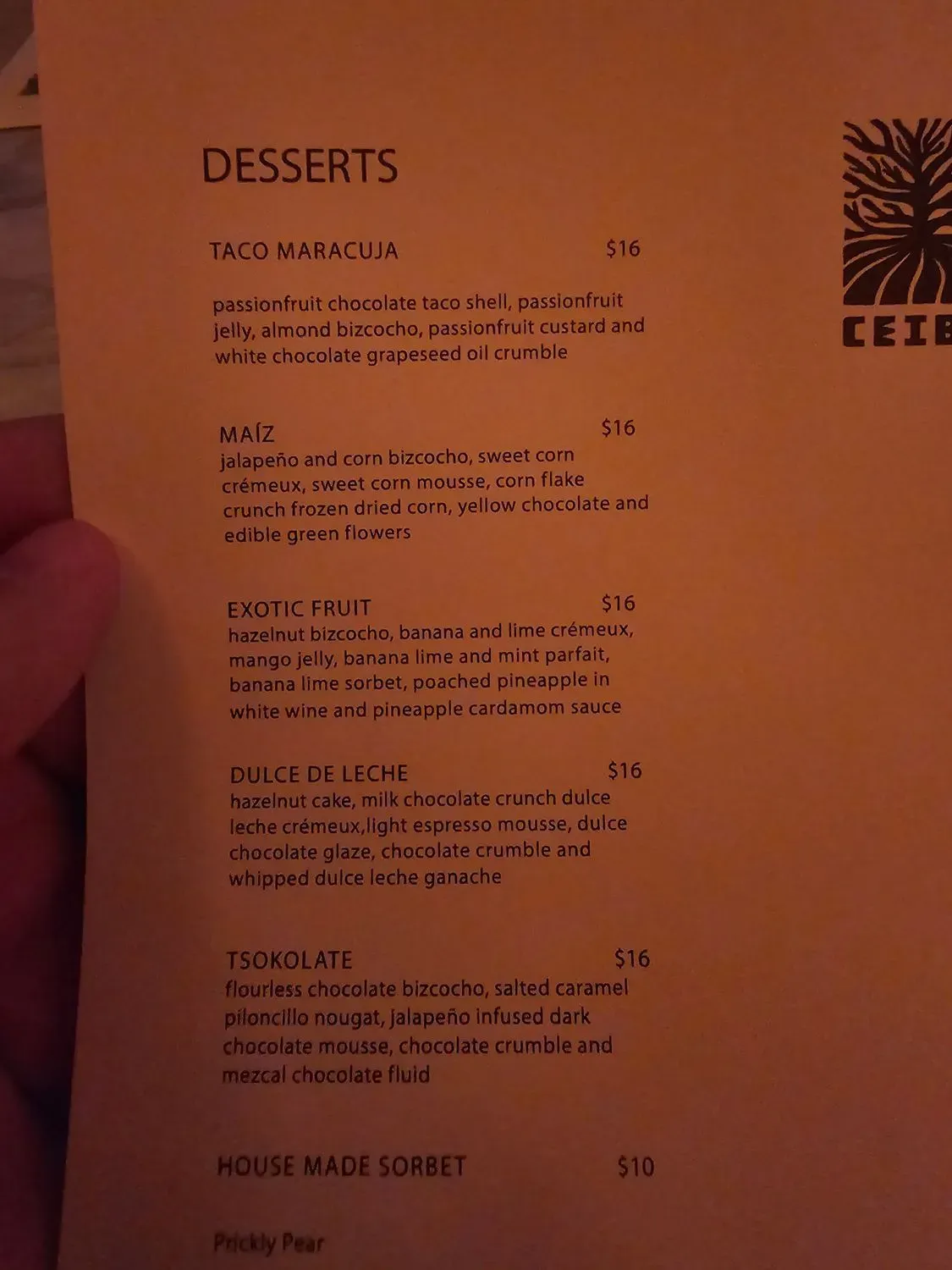 Menu 6