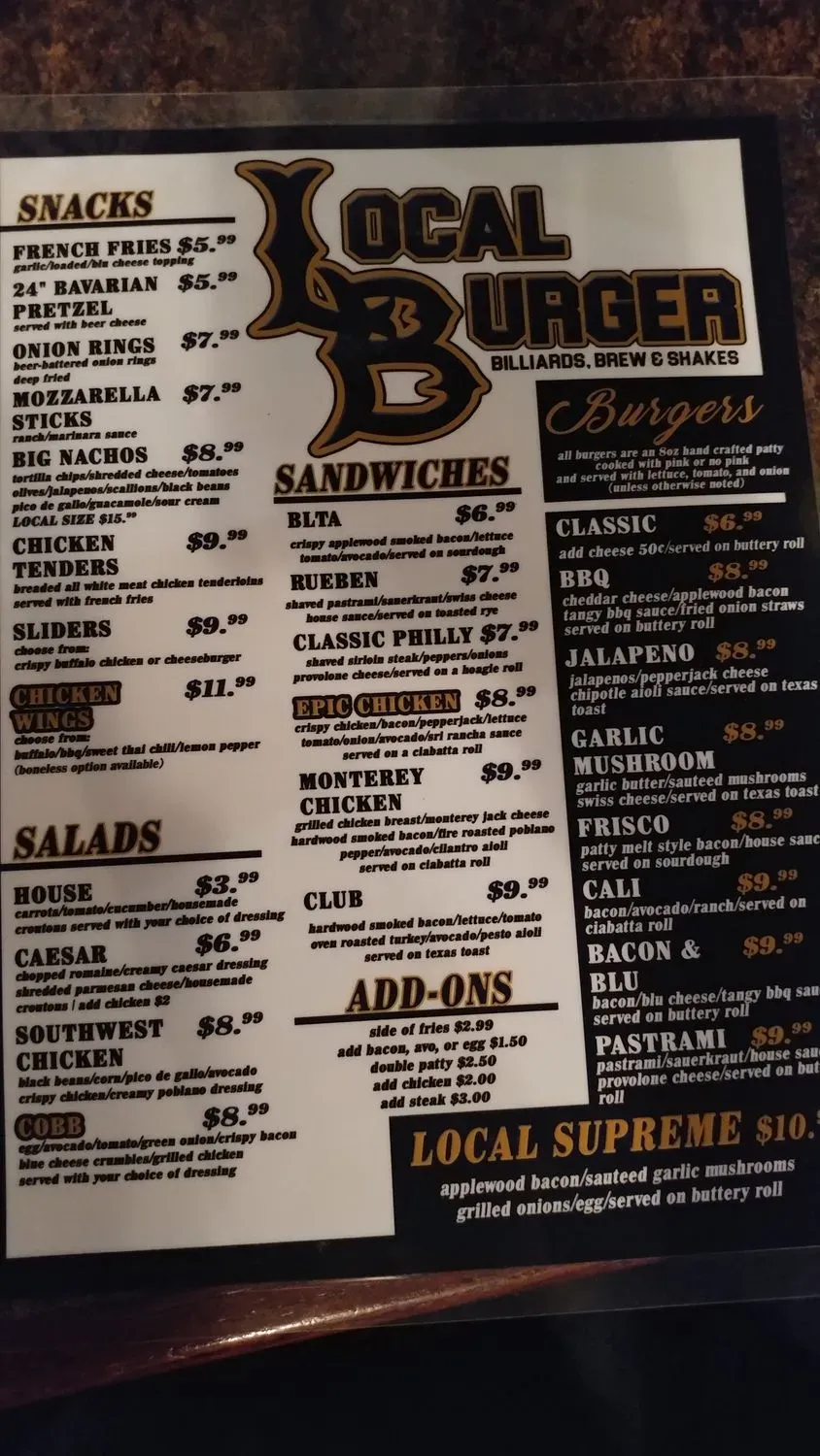 Menu 4