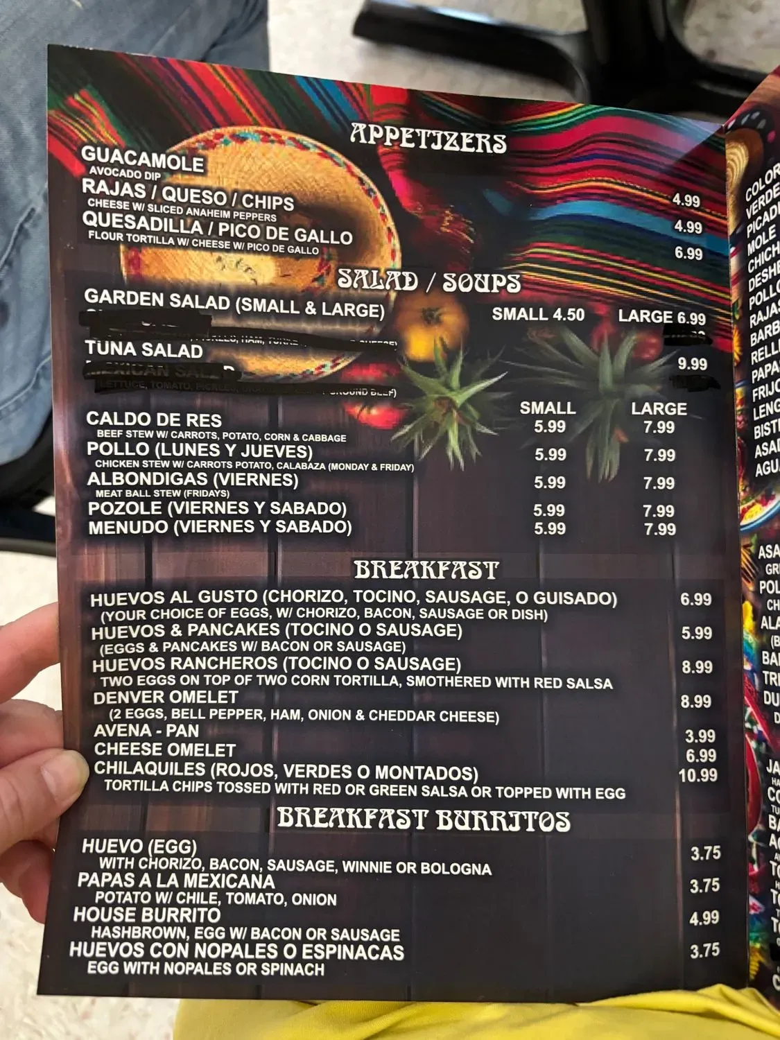 Menu 4